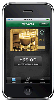 Starbucks Mobile Card