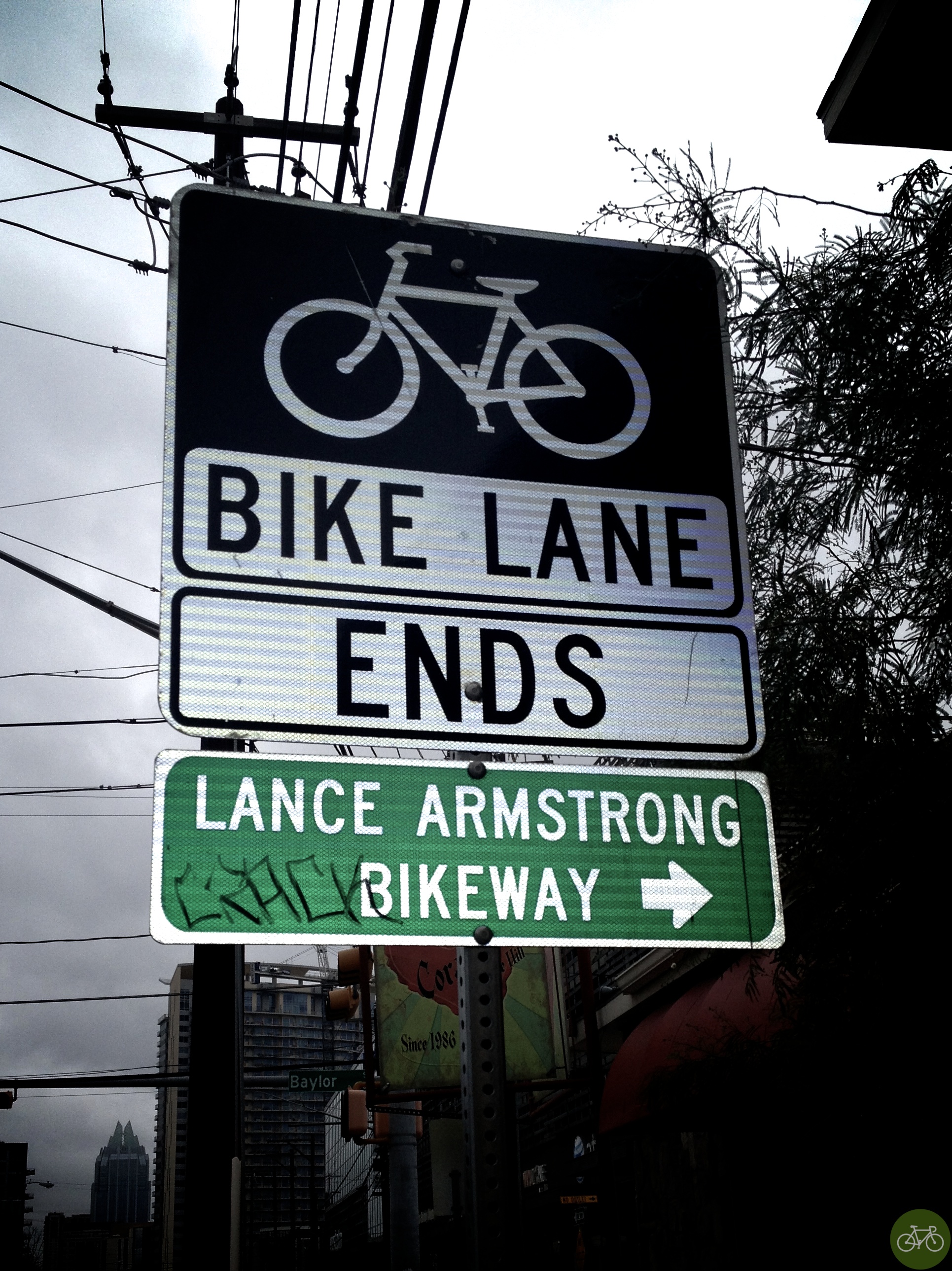 MoSo 13 Bike Lane Ends