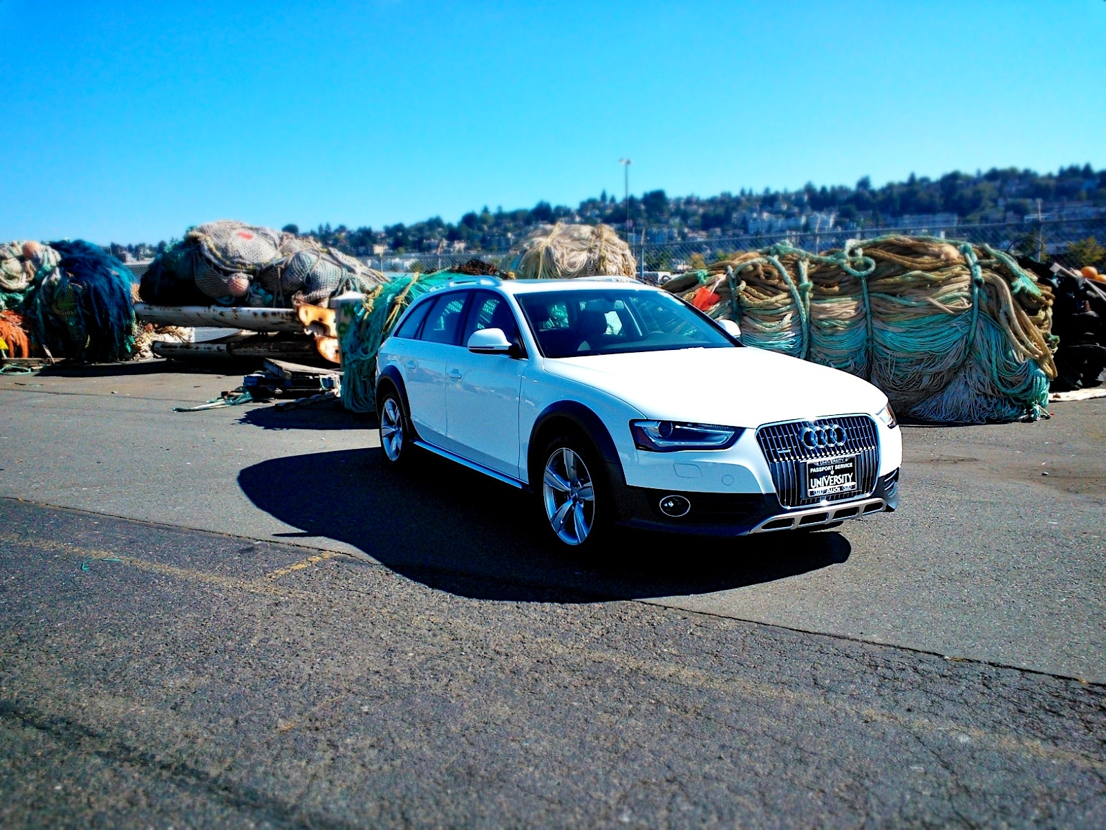 allroad on the dock