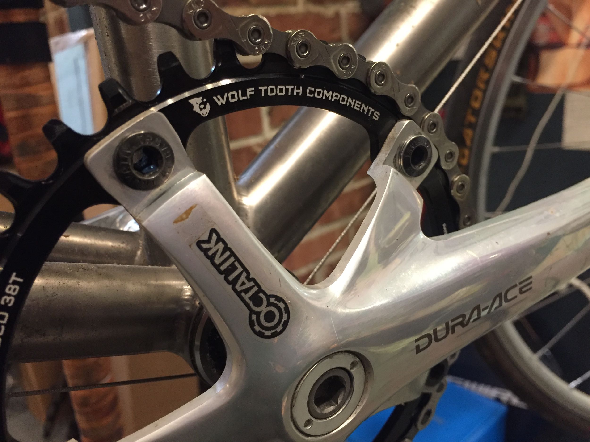 dura ace triple crankset