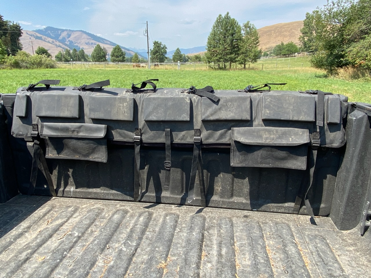 Ready for 6 bikes Bike in the Methow Valley.